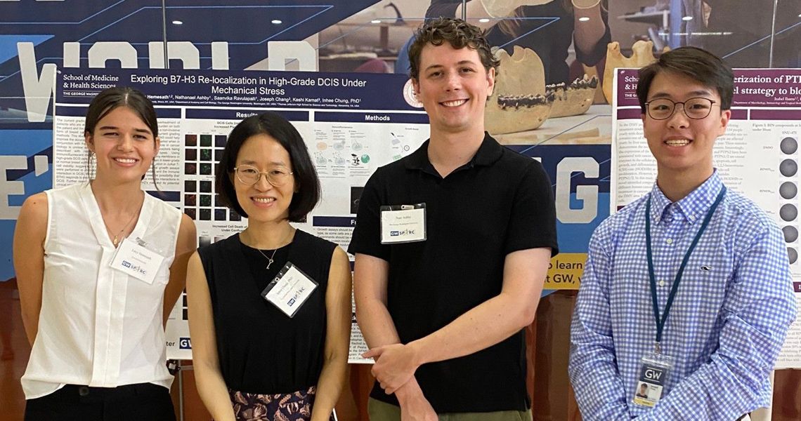 Dr. Chung with interns